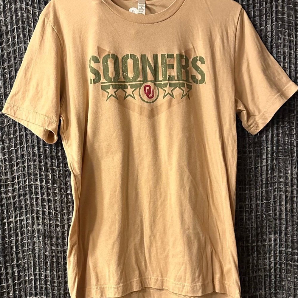 Bella Canvas Tan Sooners Tee